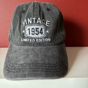 👛 (ANY 2/$20) NWOT Men’s Commemorative Hat 1954